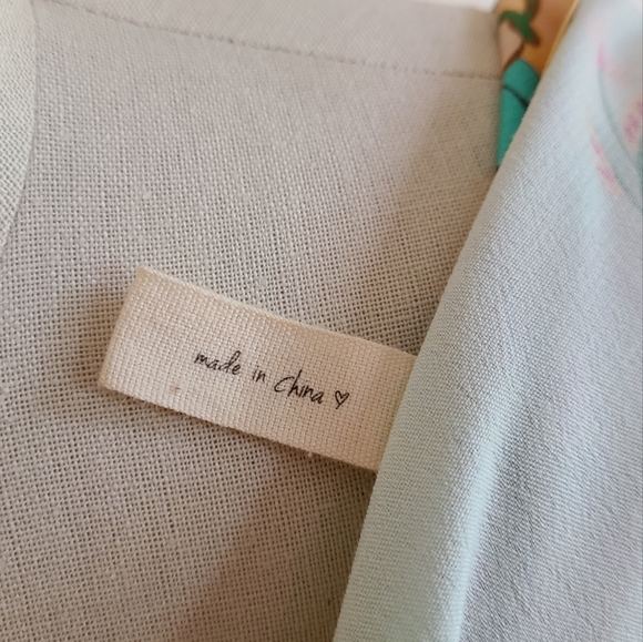 NWOT Lotus Kimono Top in Peacock - Picture 9 of 11